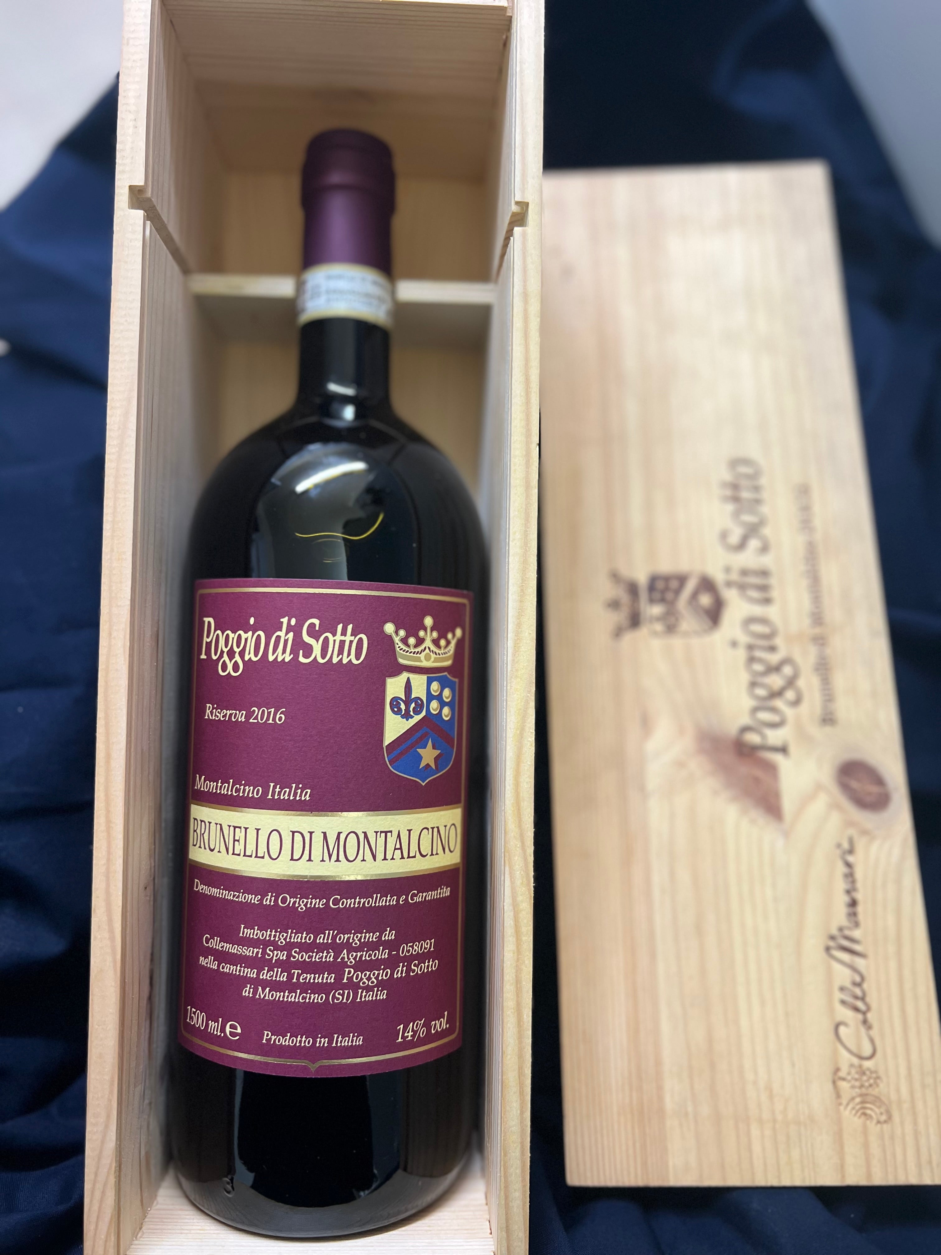 “Poggio di Sotto” Brunello di Montalcino Riserva 2016 Magnum