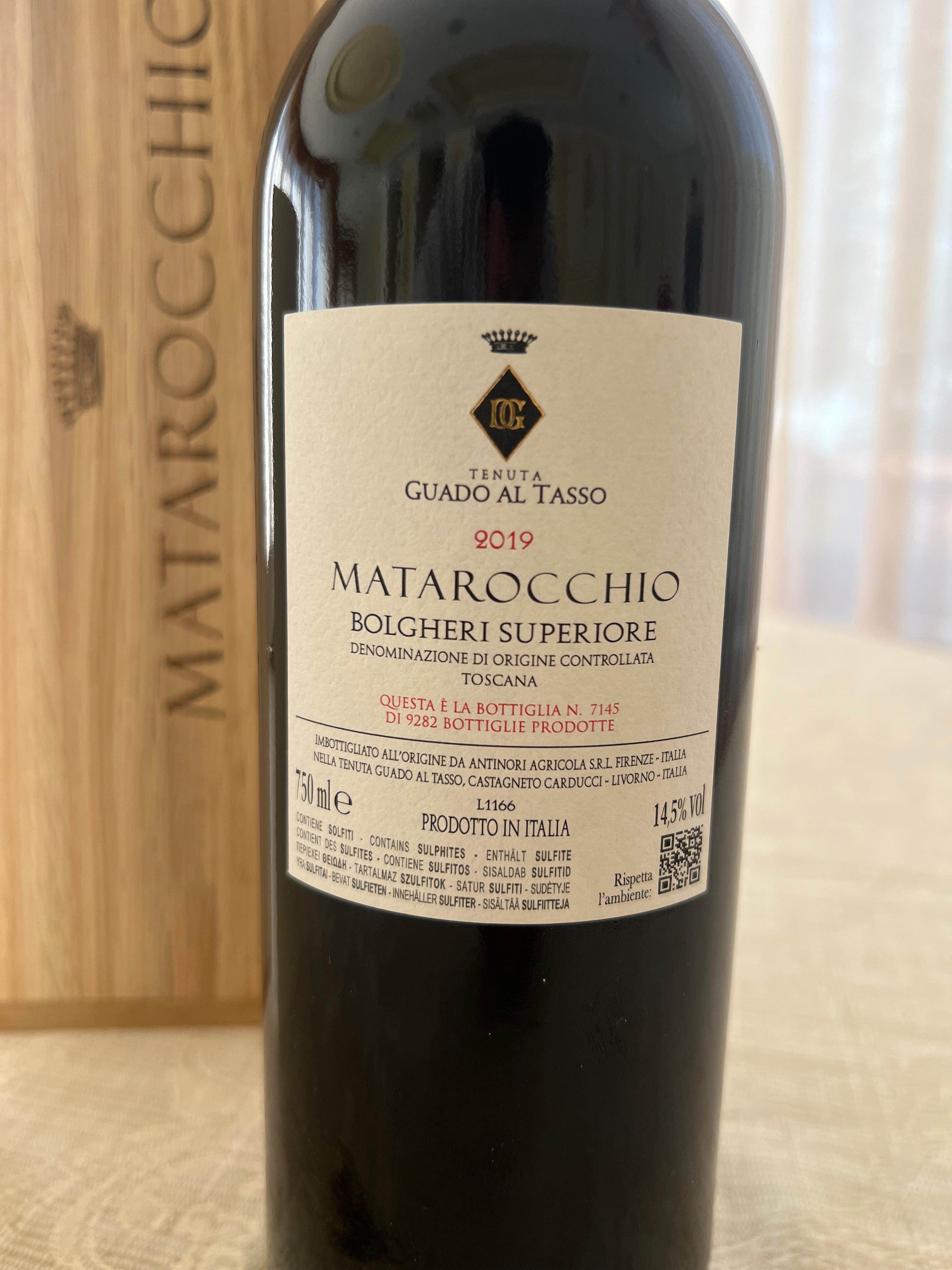 Antinori “Matarocchio 2019”