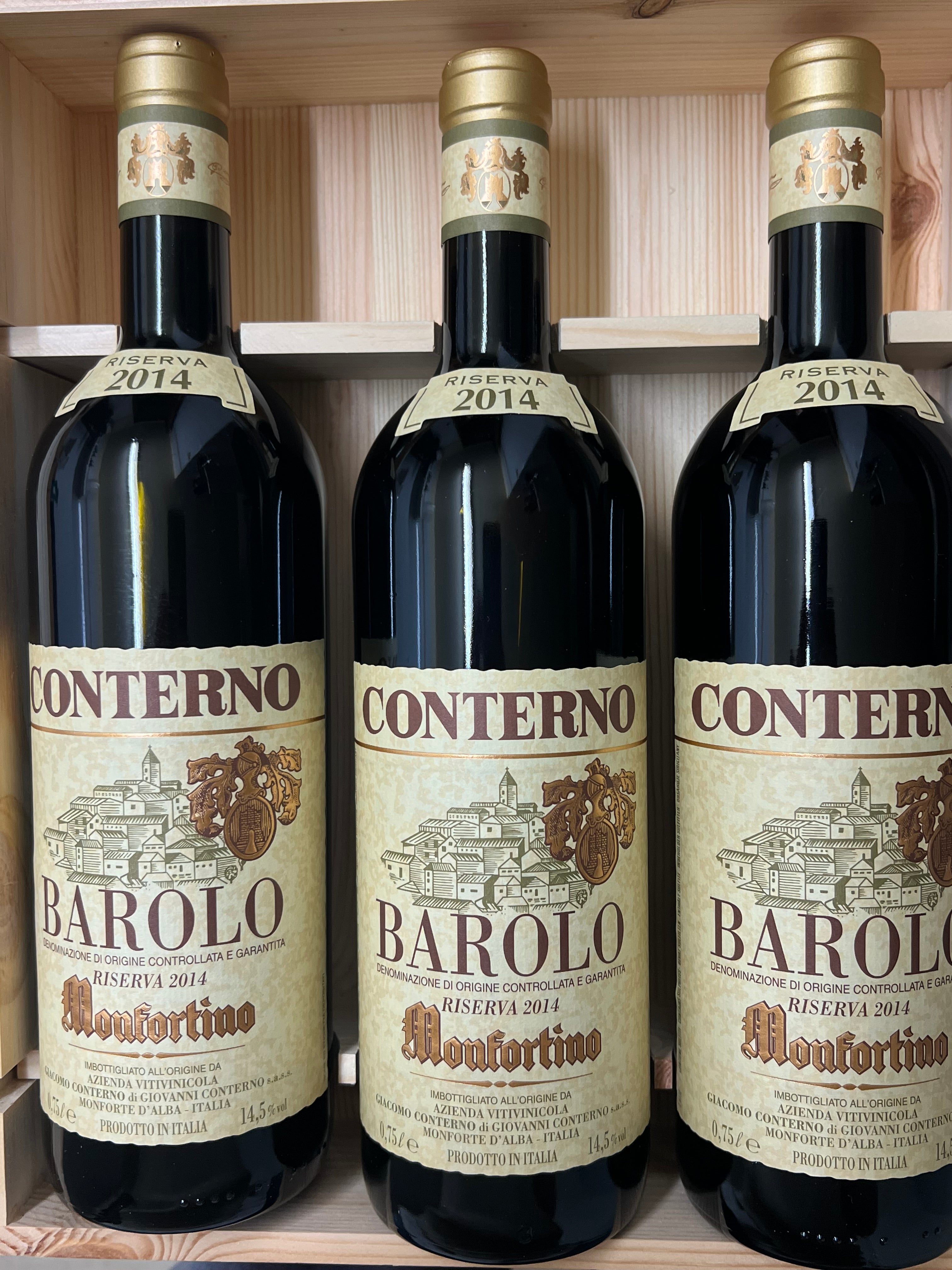 Giacomo Conterno “Monfortino Riserva 2014”