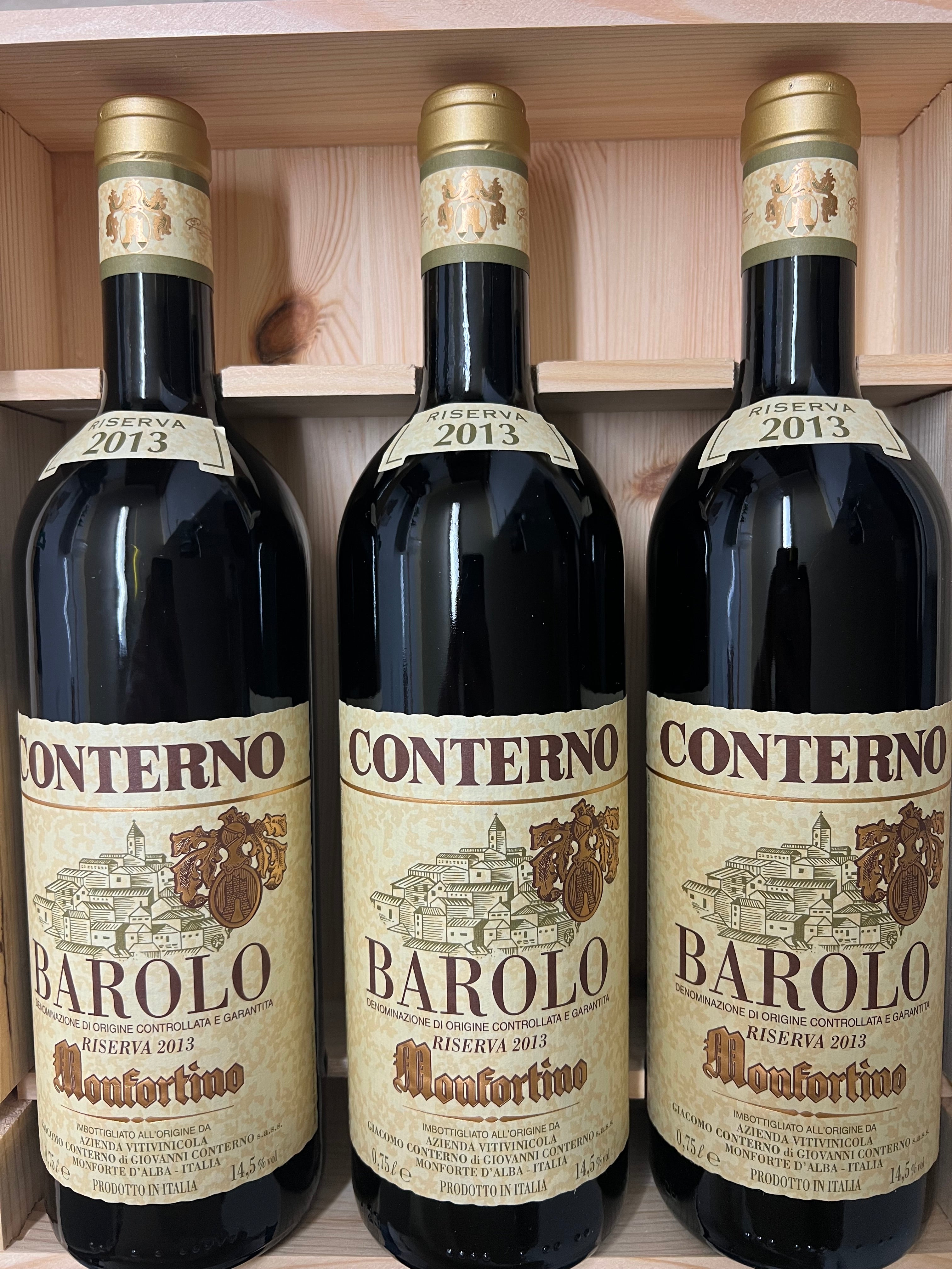 Giacomo Conterno “Monfortino Riserva 2013”