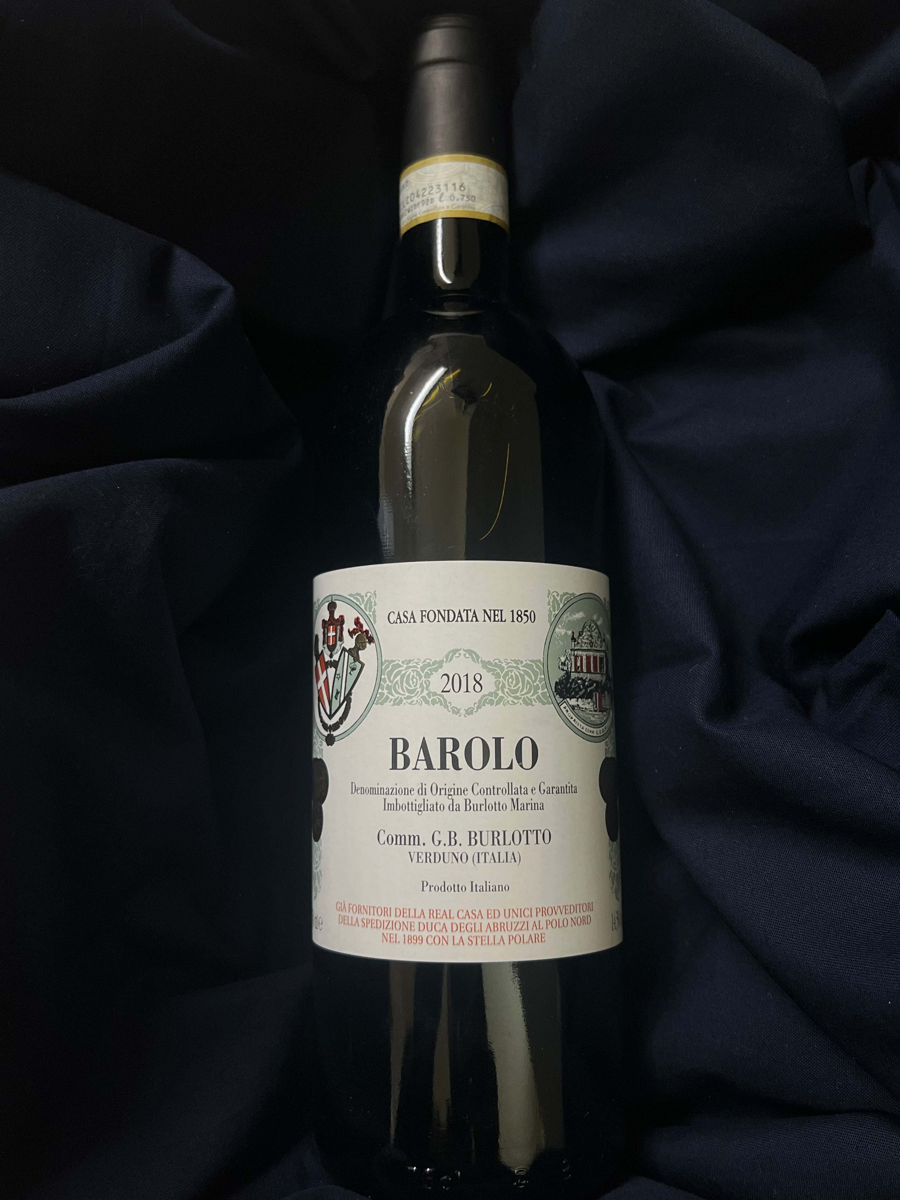Comm.G.B. Burlotto Barolo 2018